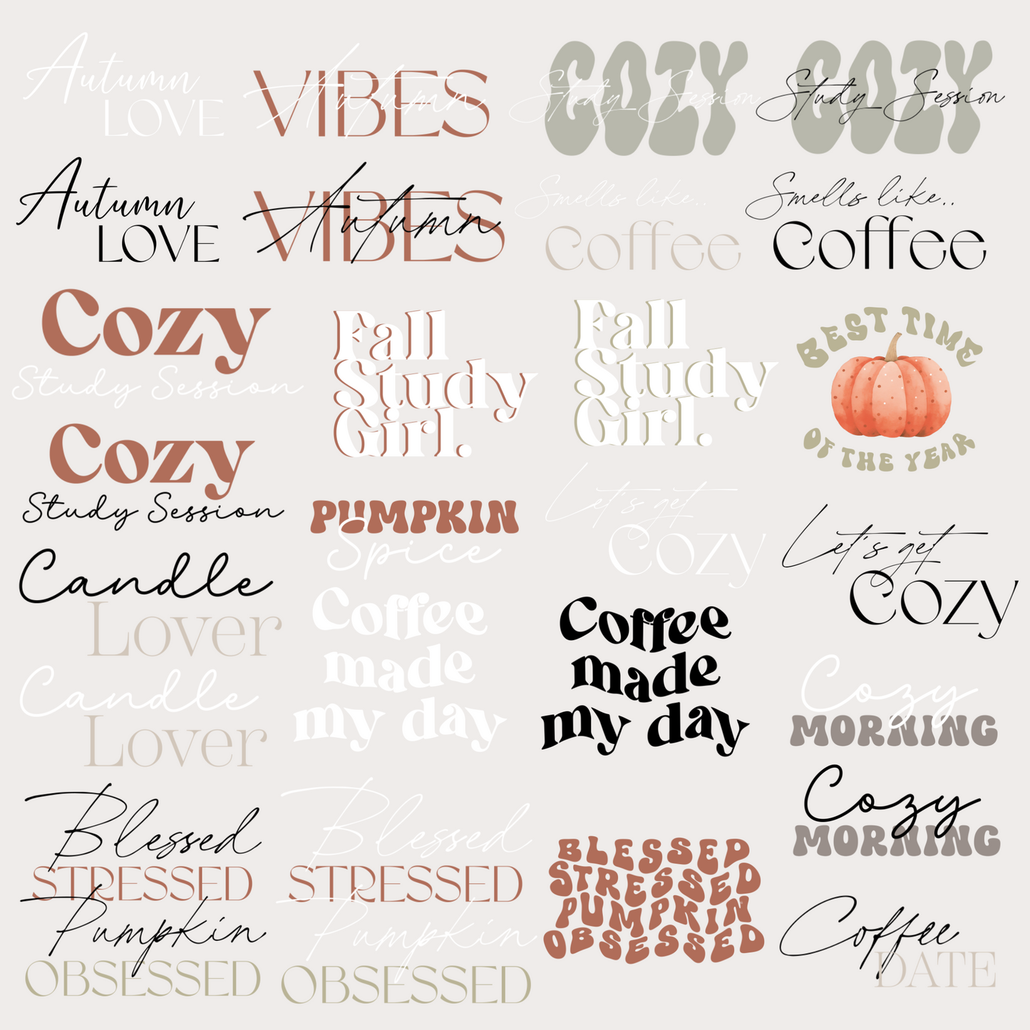 Herbst Story Sticker Set - Autumn Fall Storysticker